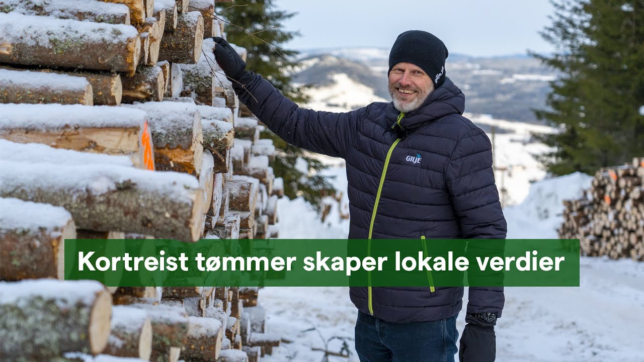 Kortreist t&oslash;mmer skaper lokale verdier