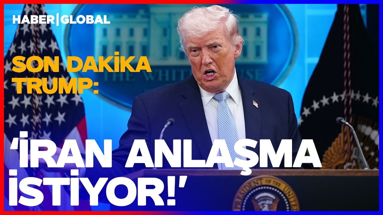 SON DAKİKA! TRUMP: İran'dan Telefon Aldık İstekli Şekilde Anlaşma İstiyorlar!
