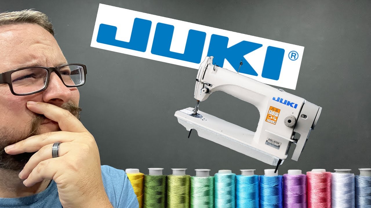 Juki 8700H Industrial Sewing Machine Unboxing - Live