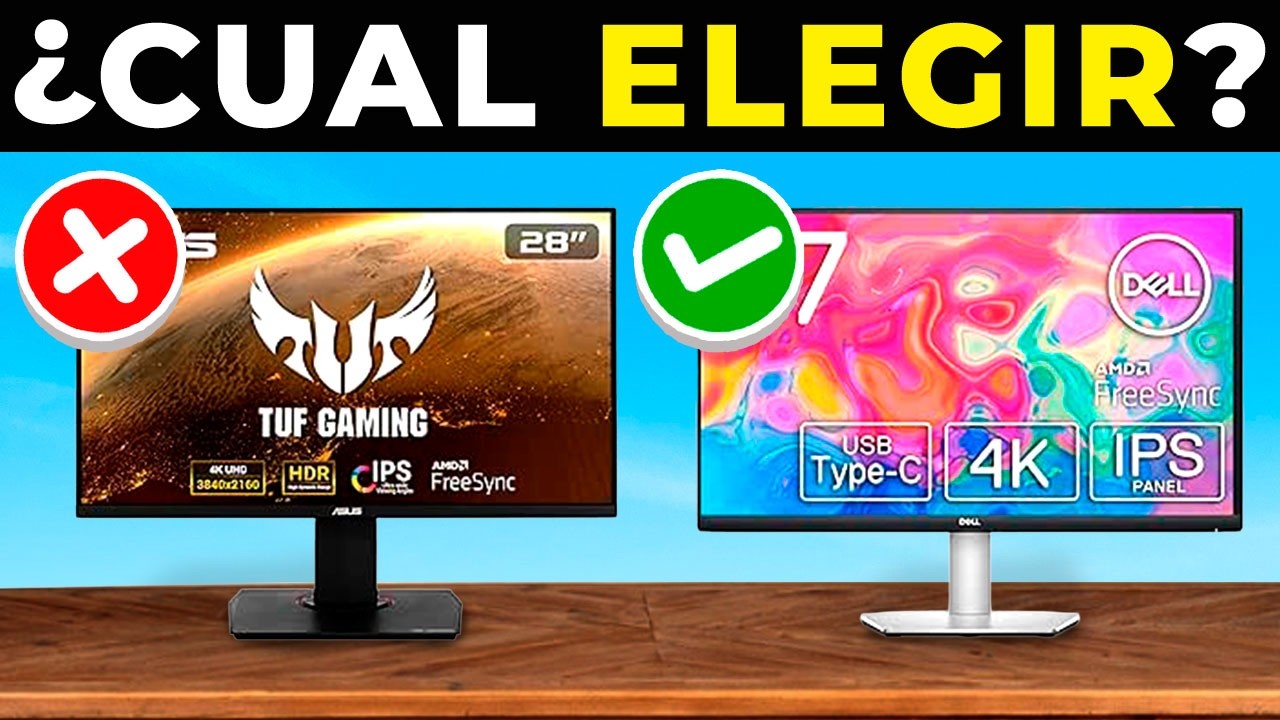 ✅ Los 5 MEJORES MONITORES 4K Para DISE&Ntilde;O GR&Aacute;FICO 2025 | MONITORES 4K Calidad Precio AMAZON