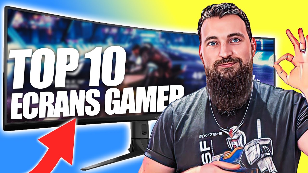 TOP 10 MEILLEURS ECRANS GAMER PC & CONSOLE - 2023