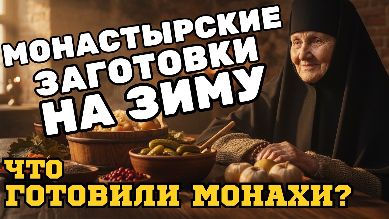 3 Монастырских Рецепта Заготовок на Зиму: Капуста, Огурцы, Яблоки