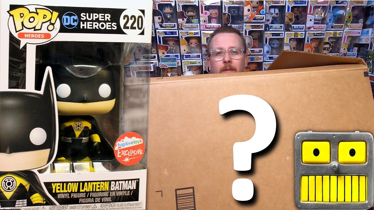 Funko Pop Haul (Mega Epic Giant Mystery Box Full of DC Comics Funko Pops)