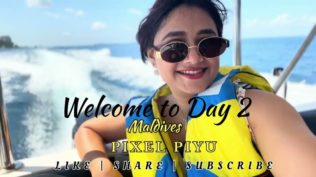 Day 2 | Maldives Island | Coral Island, Turtle Island & Sandbank 🐠🏝️#travel #maldives #vlog 