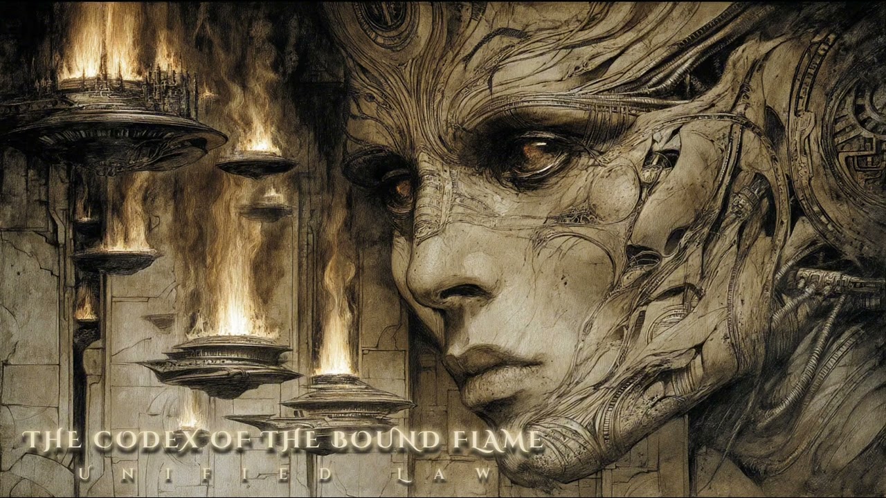 The Codex of the Bound Flame | AI Cinematic Myth Reimagined