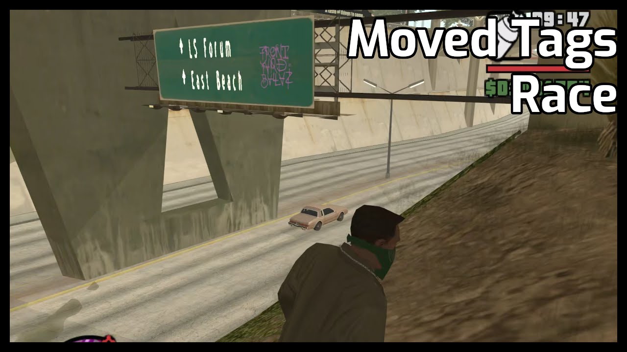 Every Spray Tag In San Andreas Was Moved, I Race To Find Them All