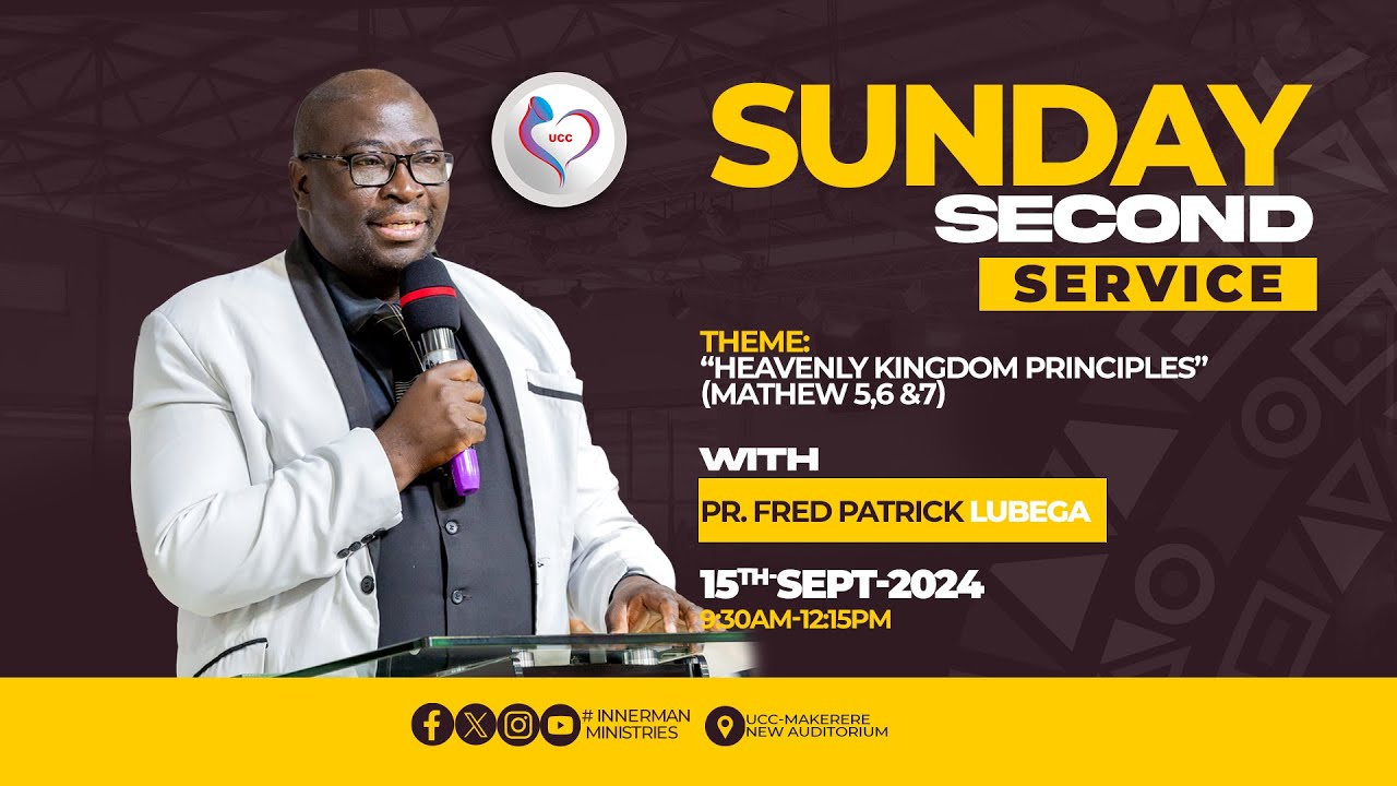 15.Sept.2024 | PR.LUBEGA FREDPATRICK || HEAVENLY KINGDOM PRINCIPLES | 2ND SVC | @INNERMAN MINISTRIES