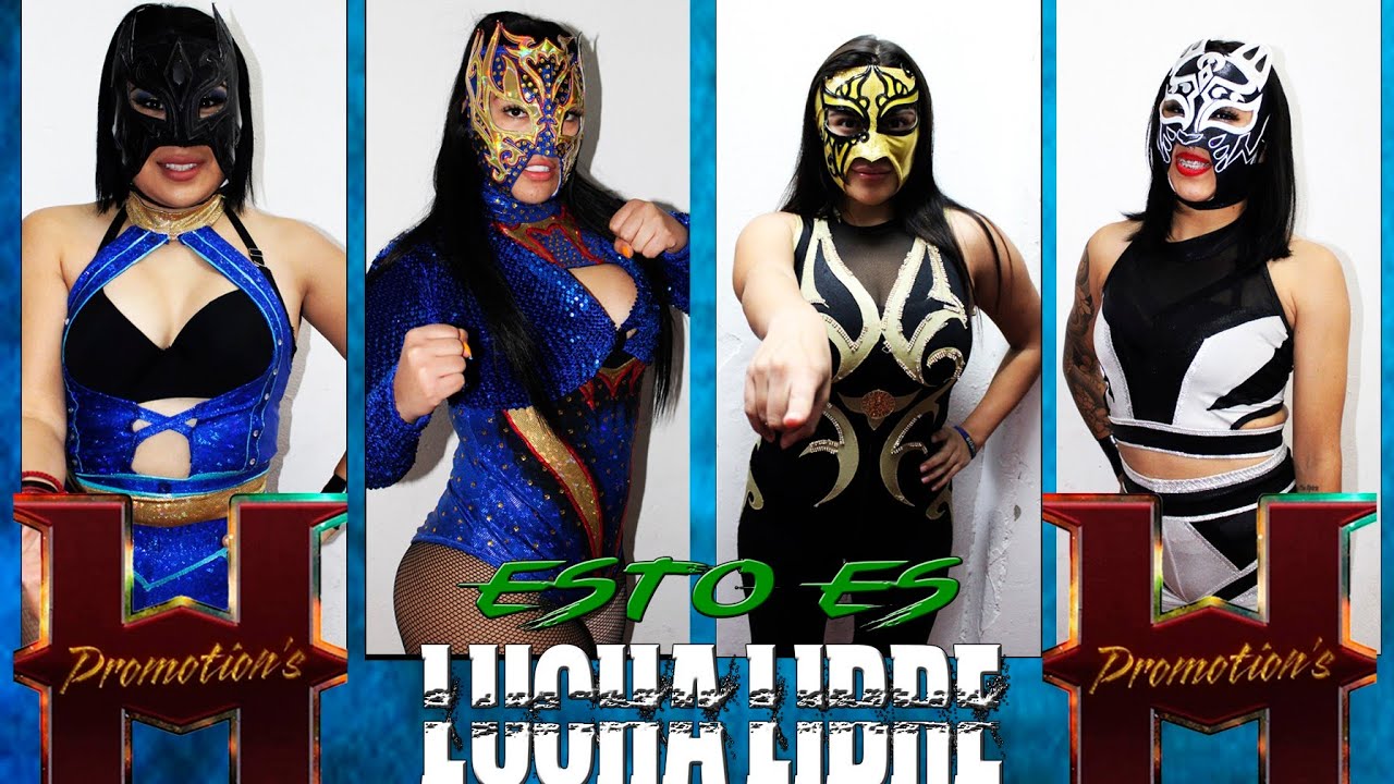 La Hiedra y Jade VS Reina Dorada y Kitsune Nogales Sonora H Promotions 29/10/2022
