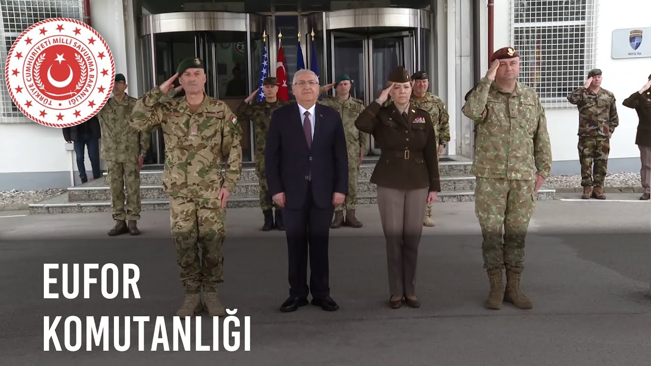 Millî Savunma Bakanı Yaşar Güler, Bosna Hersek’te EUFOR Komutanlığını Ziyaret Etti