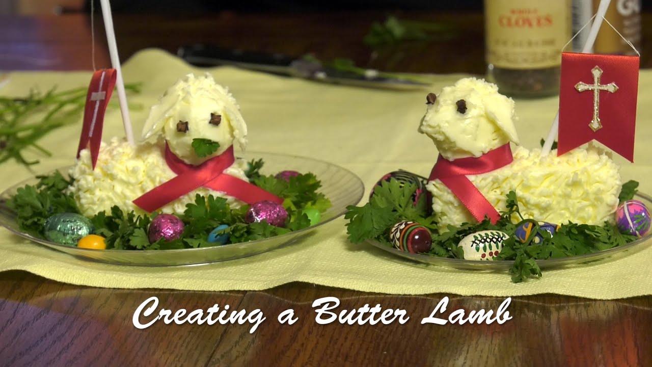 Creating a Butter Lamb