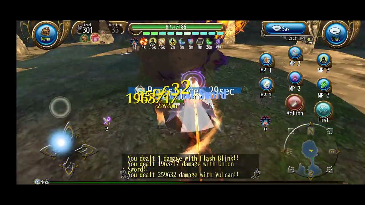 Toram Online- Solo Magic KMD vs Menti(Nightmare)