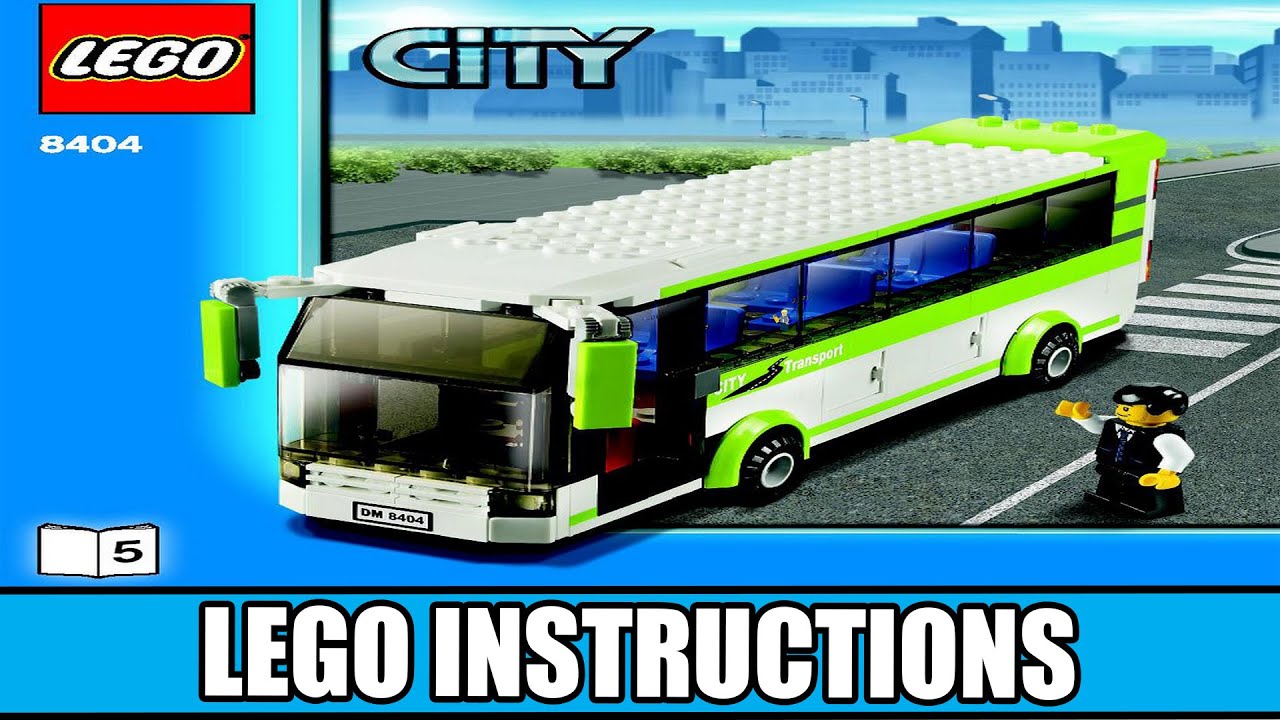LEGO Instructions | City | 8404 | Public Transport Station (Book 5)
