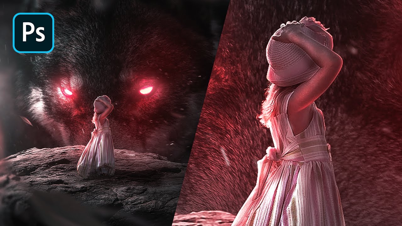 Photoshop Manipulation Tutorial - Lost in The Dark