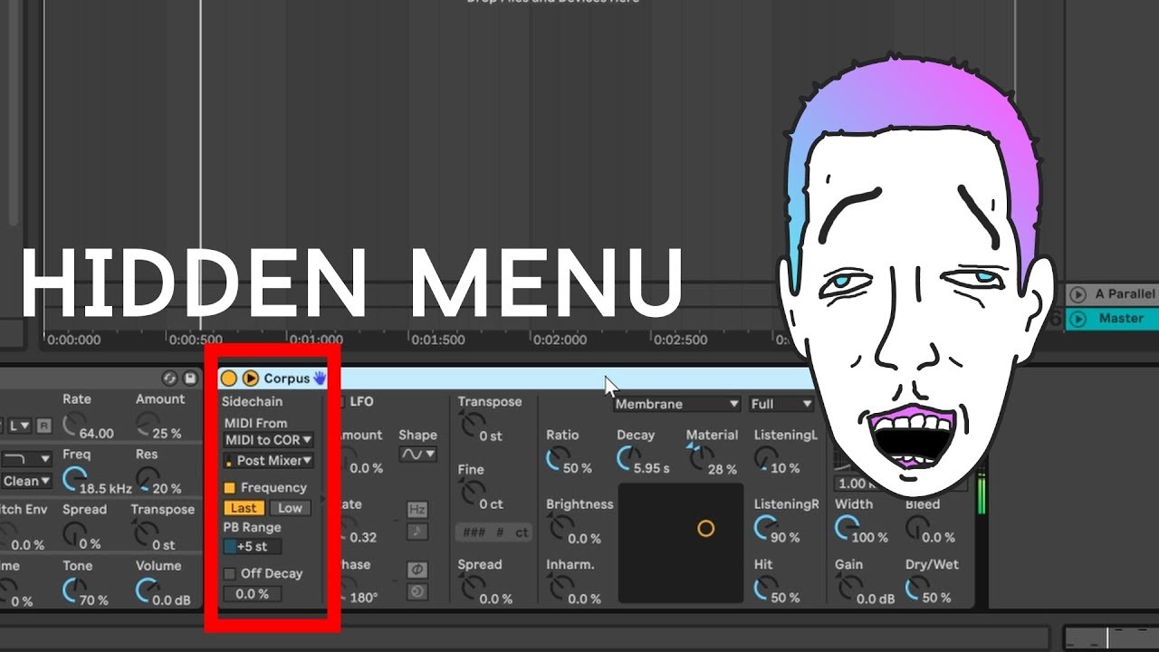 This CORPUS Hack is Legit!  Ableton 10 Default Synth / MIDI Trick