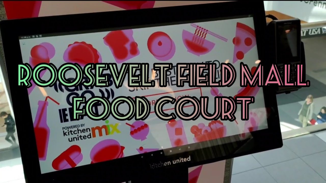 ROOSEVELT FIELD MALL FOOD COURT! Long Island, NY!