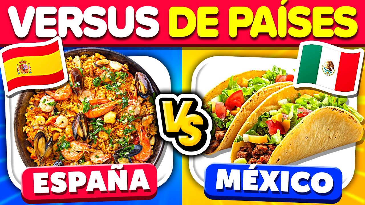 ¿Qué Comida Prefieres? 🌮🍔 Versus de Comidas 😋 | Play Quiz Trivia