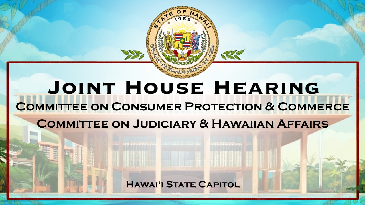 CPC-JHA Joint Public Hearing - Thu Feb 19, 2026 @ 2:01 PM HST