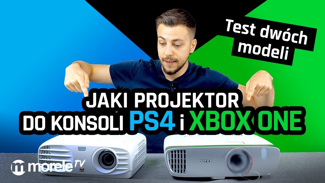 Jaki projektor do konsoli PS4 i Xbox One | Test BenQ i Viewsonic
