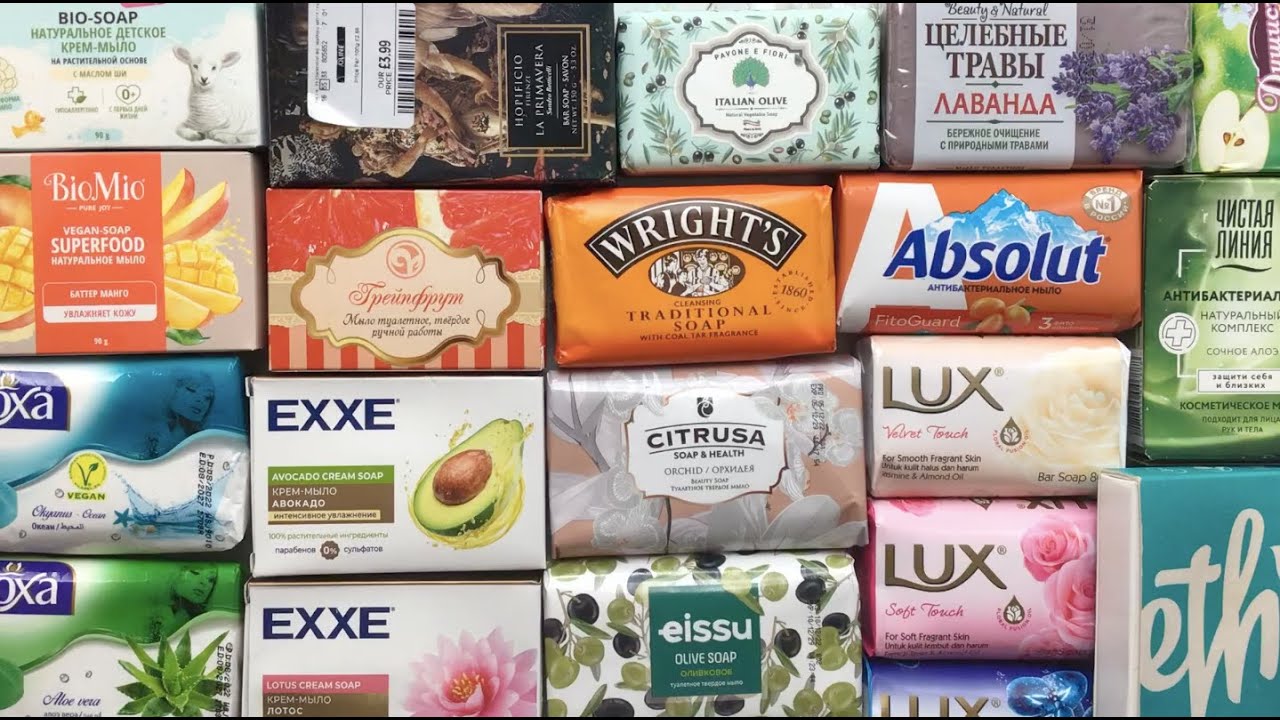 Colorful Soap Unboxing ASMR | Soap Haul | No Talking | ASMR распаковка цветного мыла