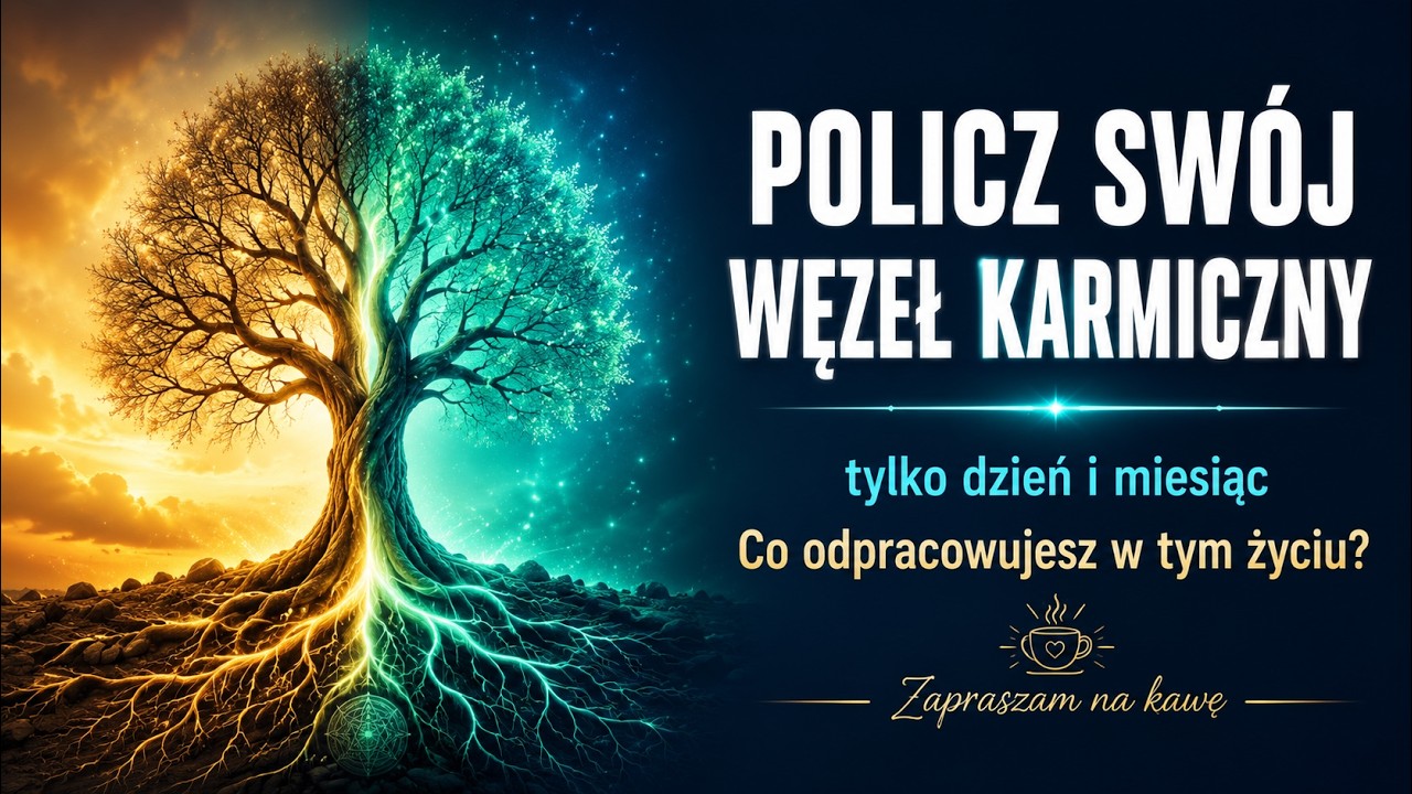 POLICZ SWÓJ WĘZEŁ KARMICZNY (tylko dzień i miesiąc). Co odpracowujesz w tym życiu?