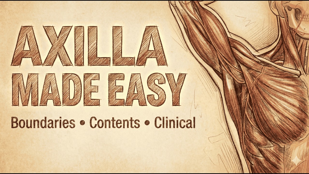 Axilla Made Easy | Boundaries, Contents & Clinical Correlations