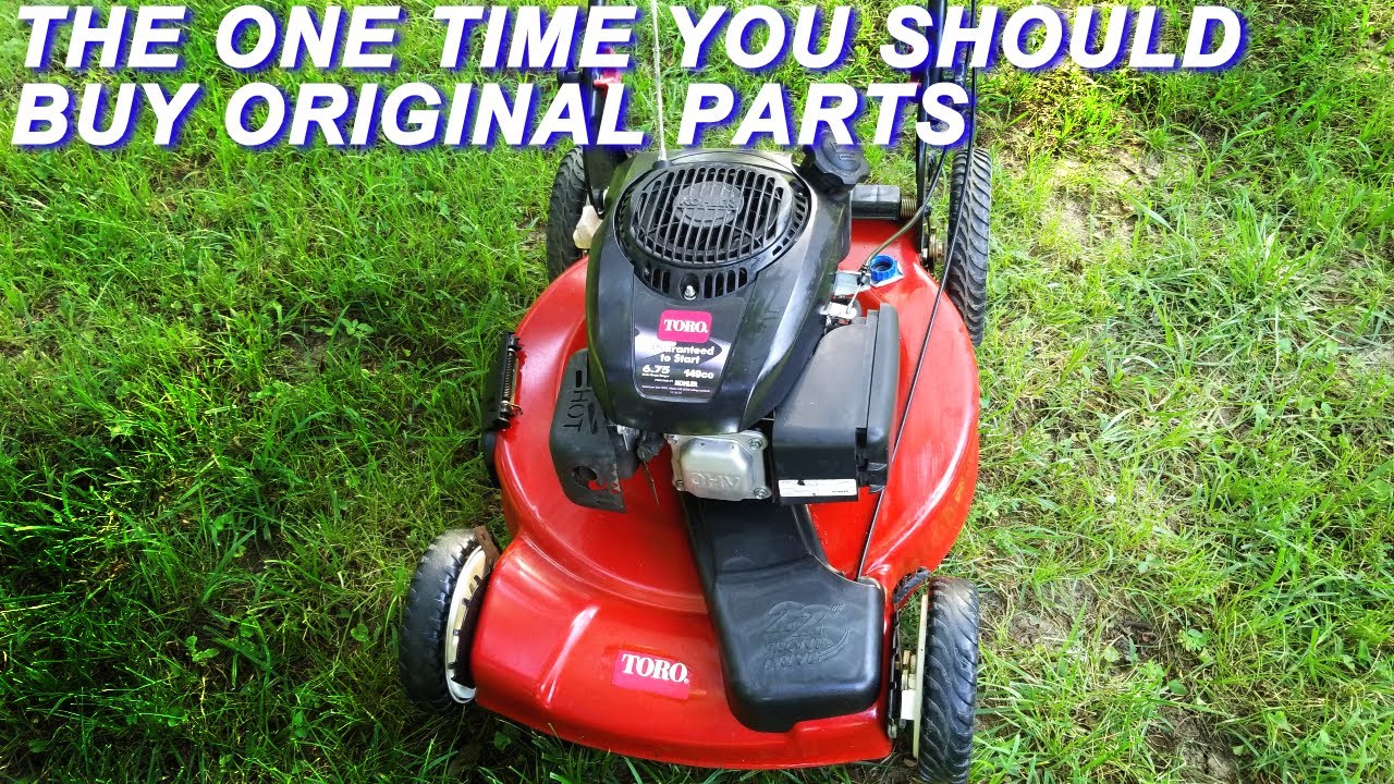 Fixing A Hard To  Start Toro Mower