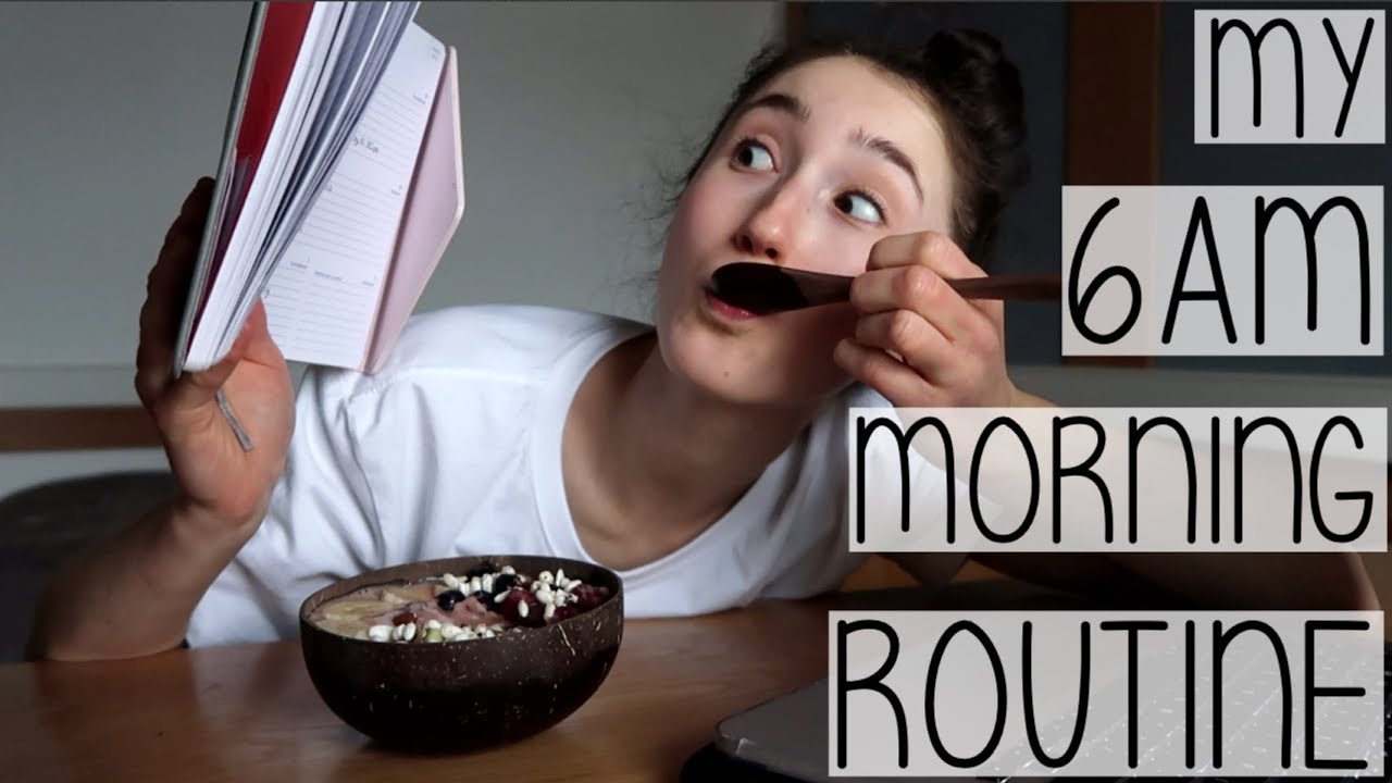MY 6AM STUDY MORNING ROUTINE AT UNIVERSITY | 2018 WINTER EDITION