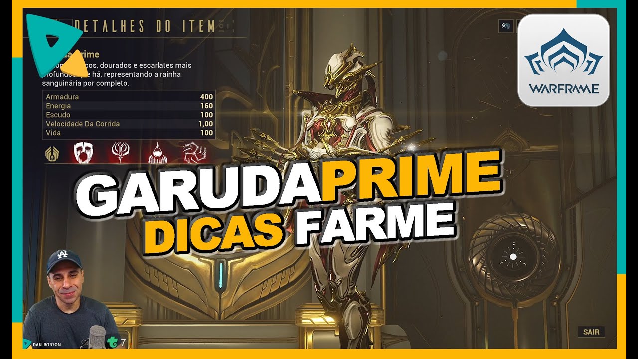 WARFRAME - Dicas de onde Farmar a Garuda Prime e suas novas armas para o seu arsenal !!!