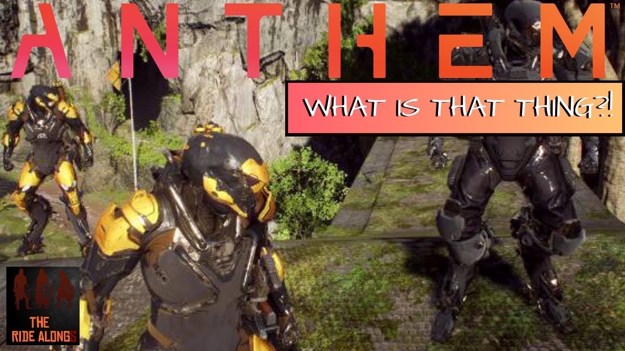 Anthem - WHAT IS THAT THING?! Messing around in Anthem Freeplay