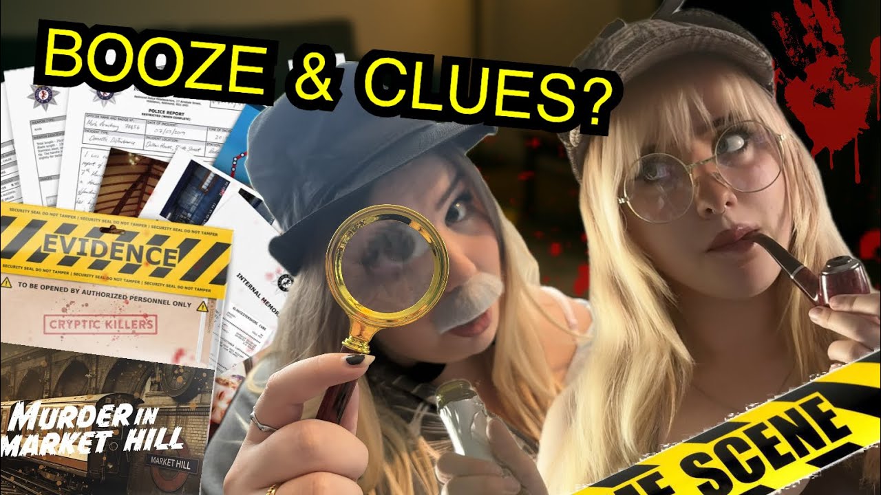 DRUNK DETECTIVES: Murder in Market Hill 🔍🕵🏼‍♀️🍻