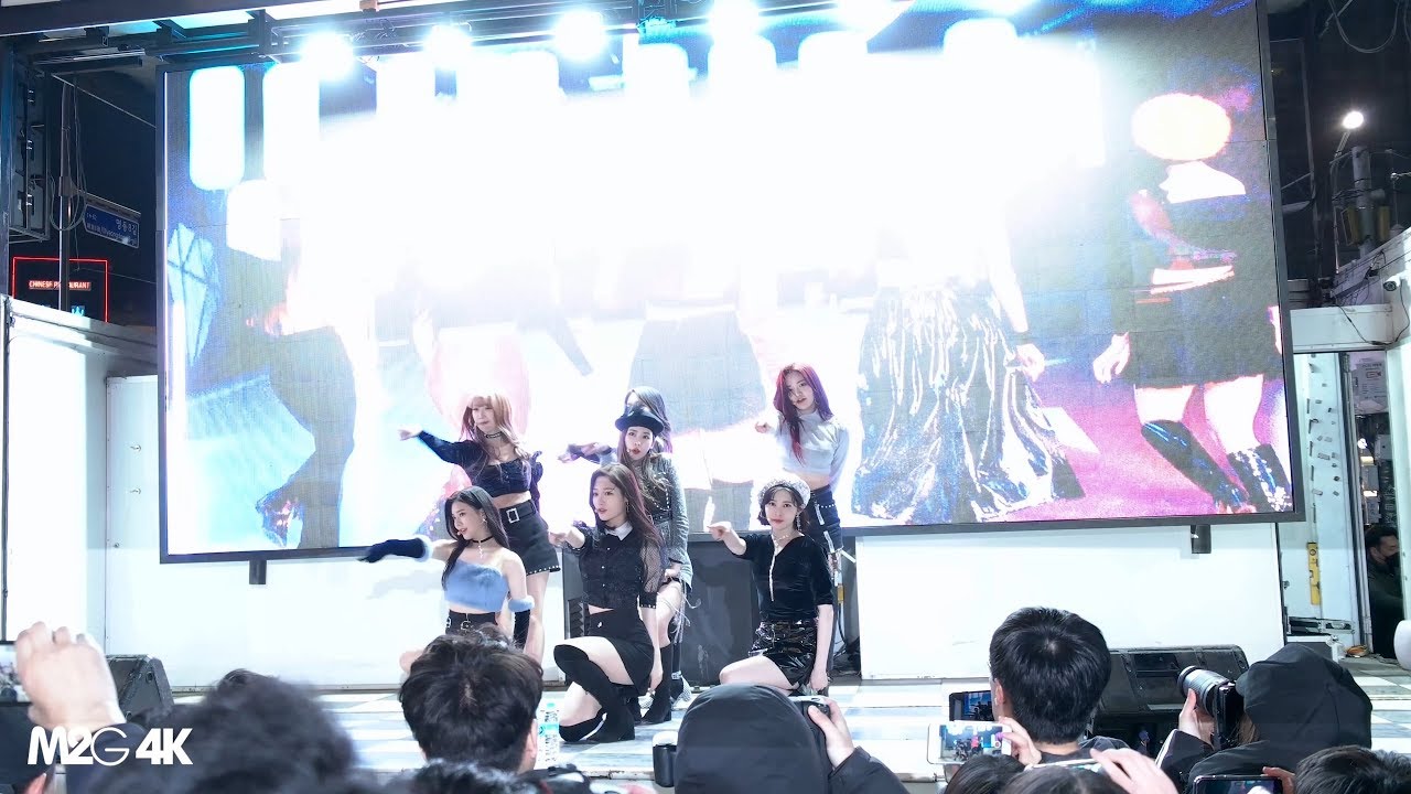 190323 다이아 DIA ( 우와 ) 명동 버스킹 4K 직캠 Fancam