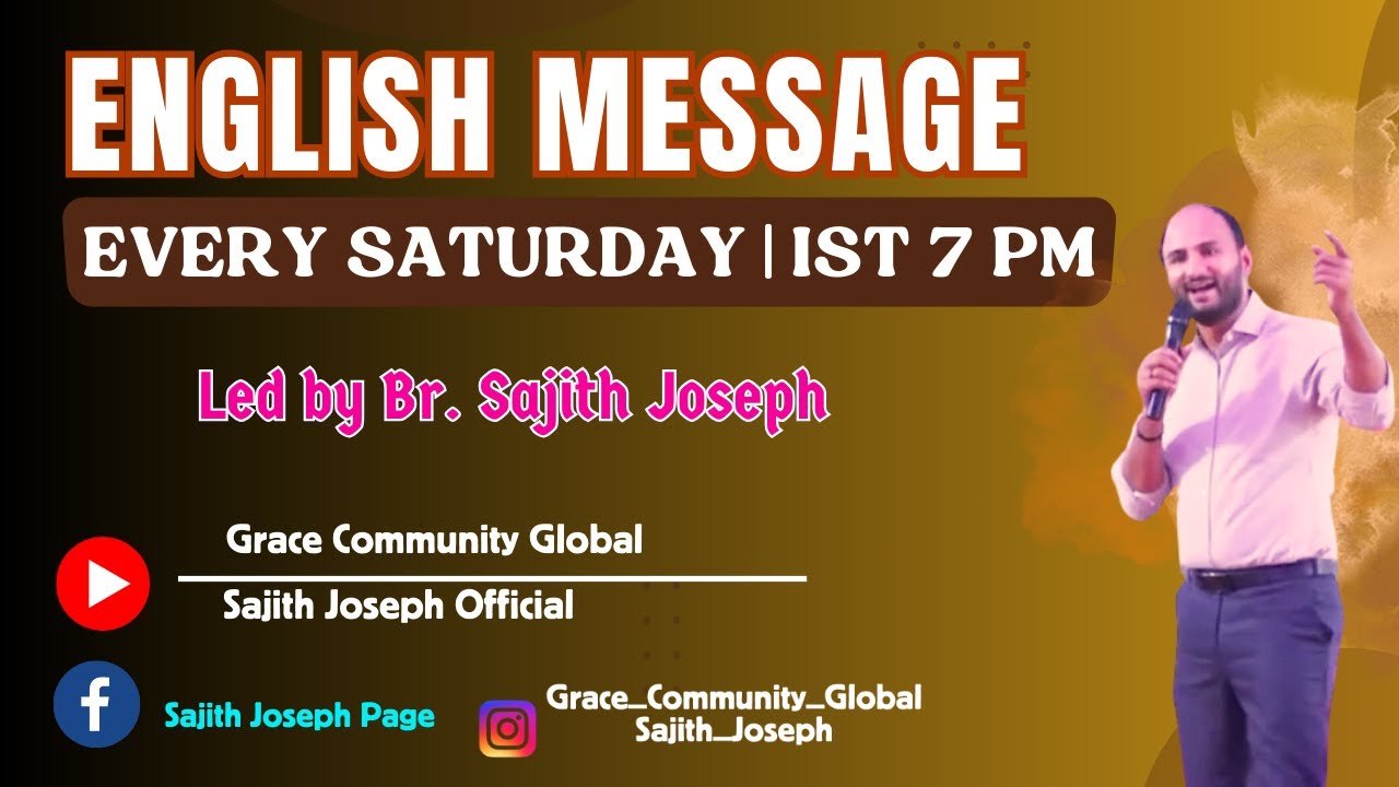 ENGLISH SESSION | BR. SAJITH JOSEPH | 27 APRIL 2024