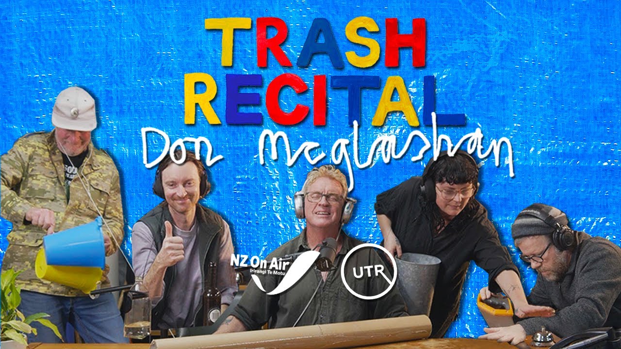 Don McGlashan Performs 'The Heater' With A Rusty Oil Can | Trash Recital S3 Ep 5