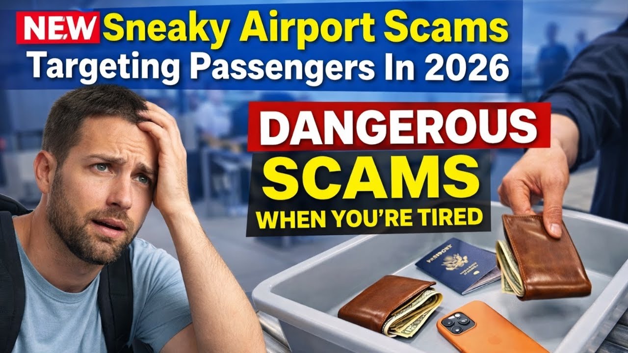 NEW Sneaky Airport Scams Targeting Passengers In 2026 | Travion IQ