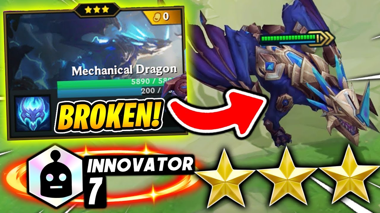BROKEN 7 INNOVATOR DRAGON! - TFT SET 6 Guide Teamfight Tactics BEST Comps Meta Ranked Build Strategy