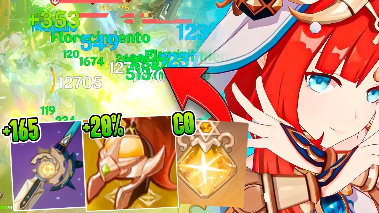 Genshin Impact: guía de Nilou C0 Bloom para obtener los mejores artefactos, armas y equipos