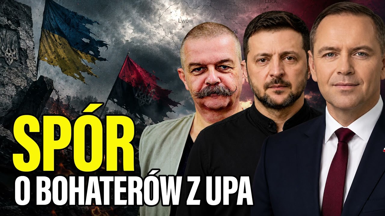 Sp&oacute;r o bohater&oacute;w z UPA - prof. Przemysław Żurawski vel Grajewski i Marcin Pośpiech