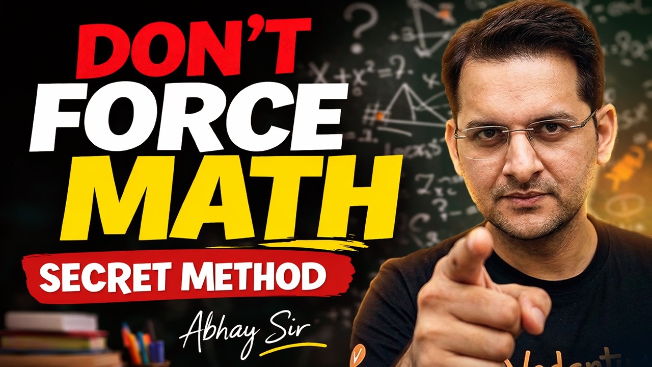 Parents Guide for Grades 3–7 | How to Raise a Math Genius Without Pressure | Abhay Sir