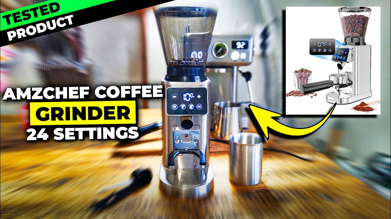 This Was A Bit WEIRD, But Once You Know It's Great - AMZChef Coffee Grinder