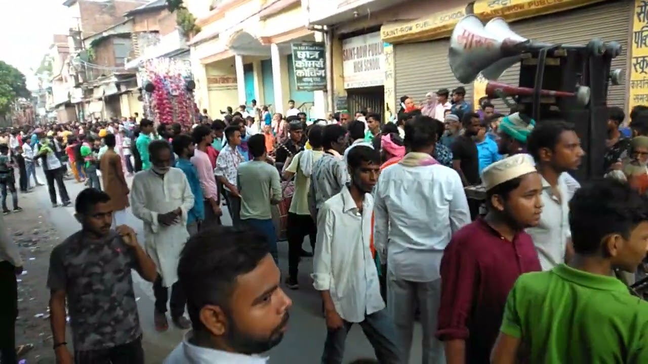 Muhharam 2022 bareilly old city shadana juloos 8 tarık #muhharam