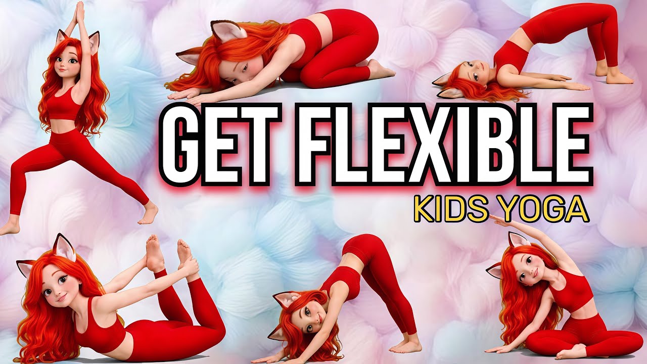 Kids Yoga Full Body 🌈 Get Flexible Fast! | Fun Yoga for Kids