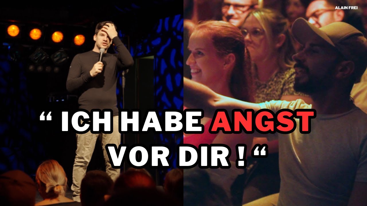 Comedian legt sich mit Zuschauer an! - Alain Frei