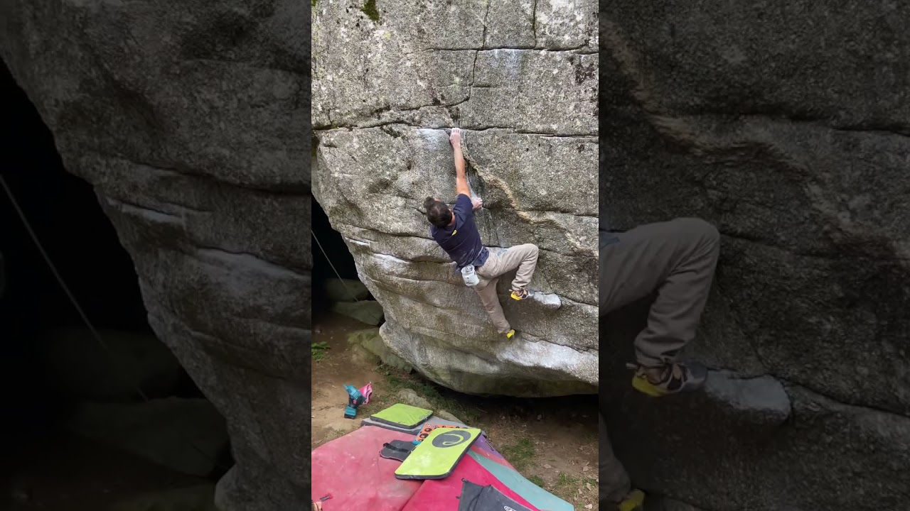 Il gioco di Nalle (8A/+) Val Masino