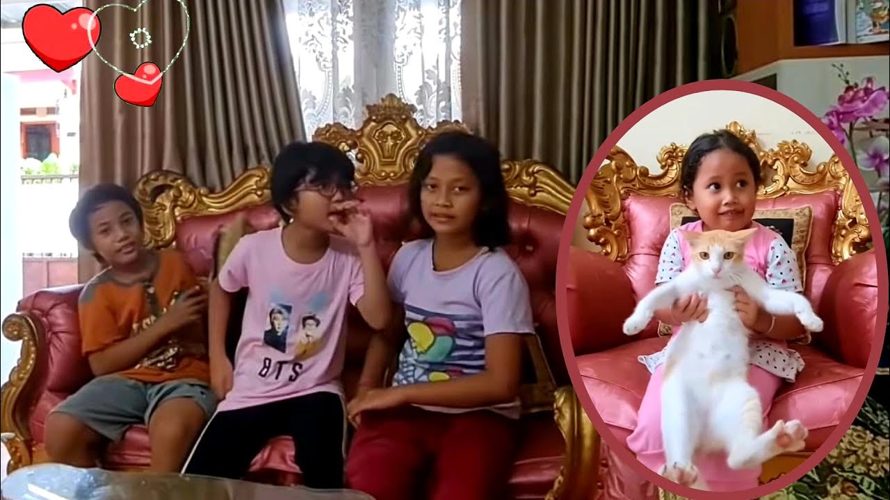 DAILY HANUM BOCIL BERMAIN PETAK UMPET DI TEMANI KUCING KESAYANGAN | Shafeea Hanum