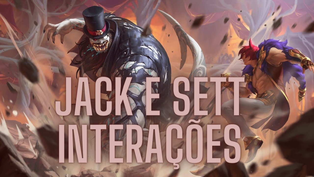JACK E SETT INTERA&Ccedil;&Otilde;ES DUBLADO E LEGENDADO/PT-BR/LEGENDS OF RUNETERRA