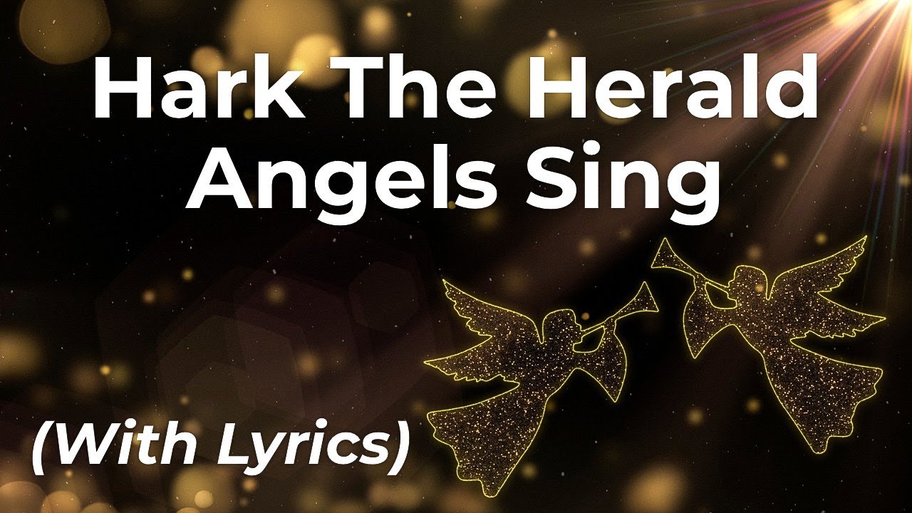 Hark the Herald Angels Sing (with lyrics) - beautiful Christmas Carol Hymn