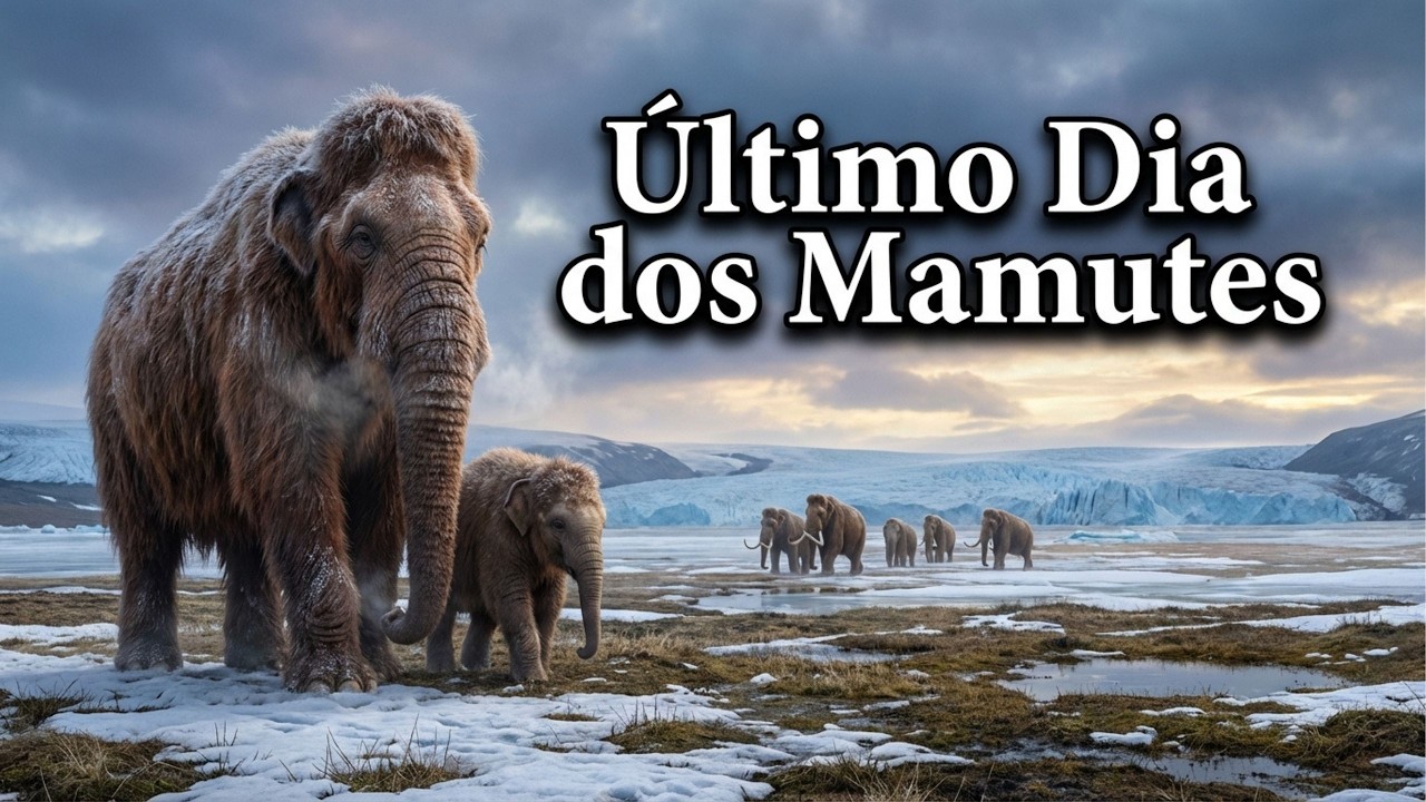 Como Era a Terra no Último Dia dos Mamutes – O Fim da Era do Gelo (Reconstrução por IA)