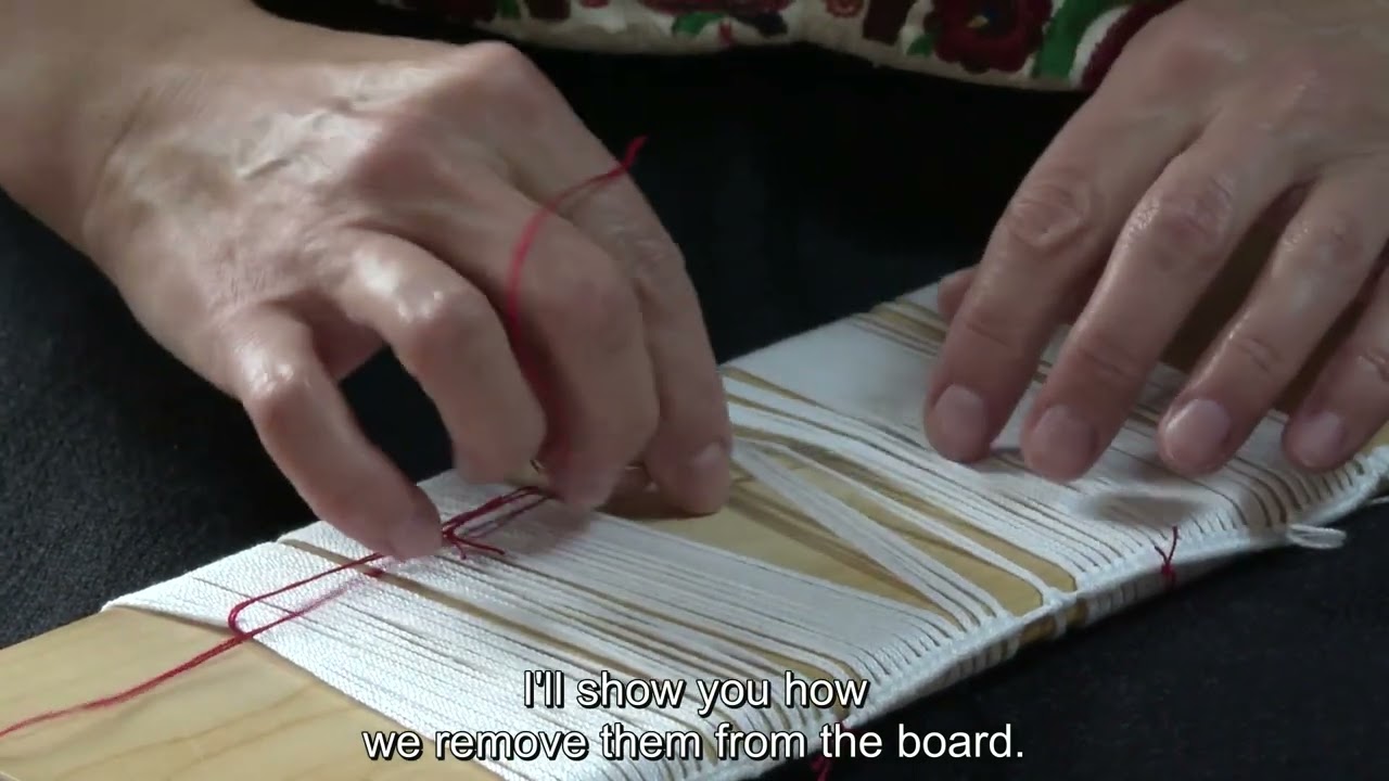 Preparing the reed with Rodica Ispas (Pregatirea Itelor)