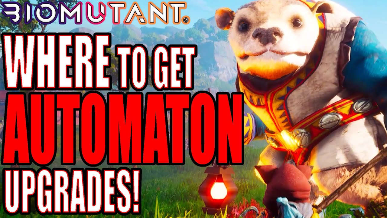 Biomutant | Where to get all Automaton Upgrades!