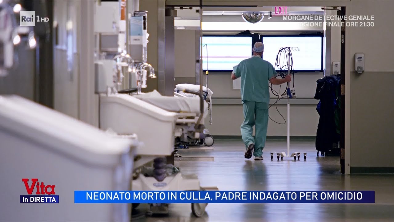 Neonato morto in culla, padre indagato per omicidio - Vita in diretta 18/03/2026